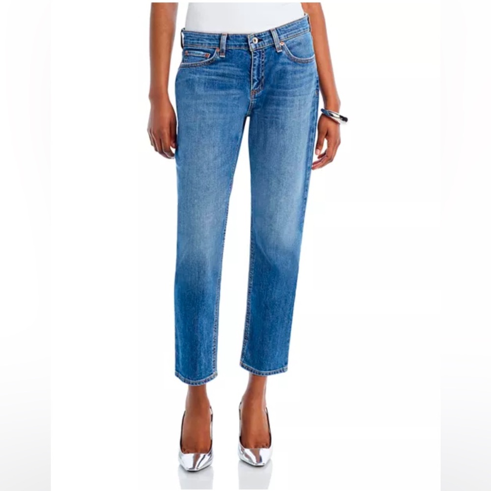 Rag & Bone Dre Low-Rise Ankle Slim Boyfriend